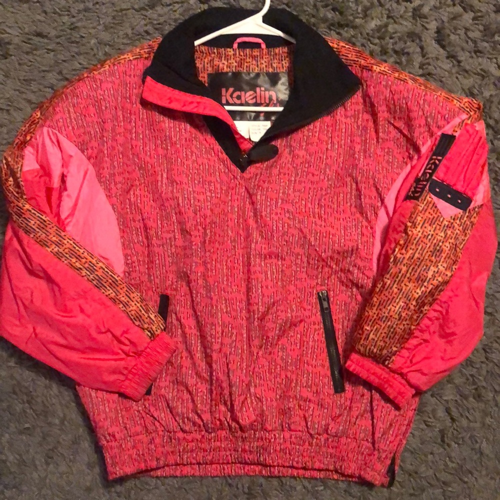 Kaelin Pink and Black Ski Jacket